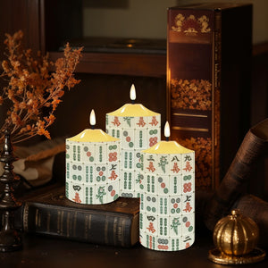 Flameless Candles Lamp Set of 3