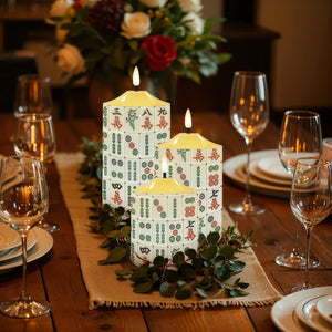 Flameless Candles Lamp Set of 3