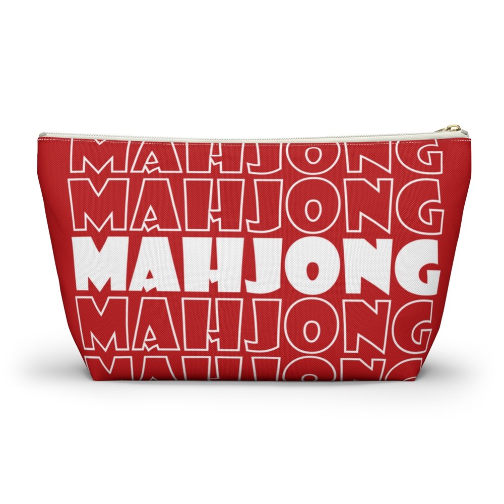 Red Mahjong Pouch