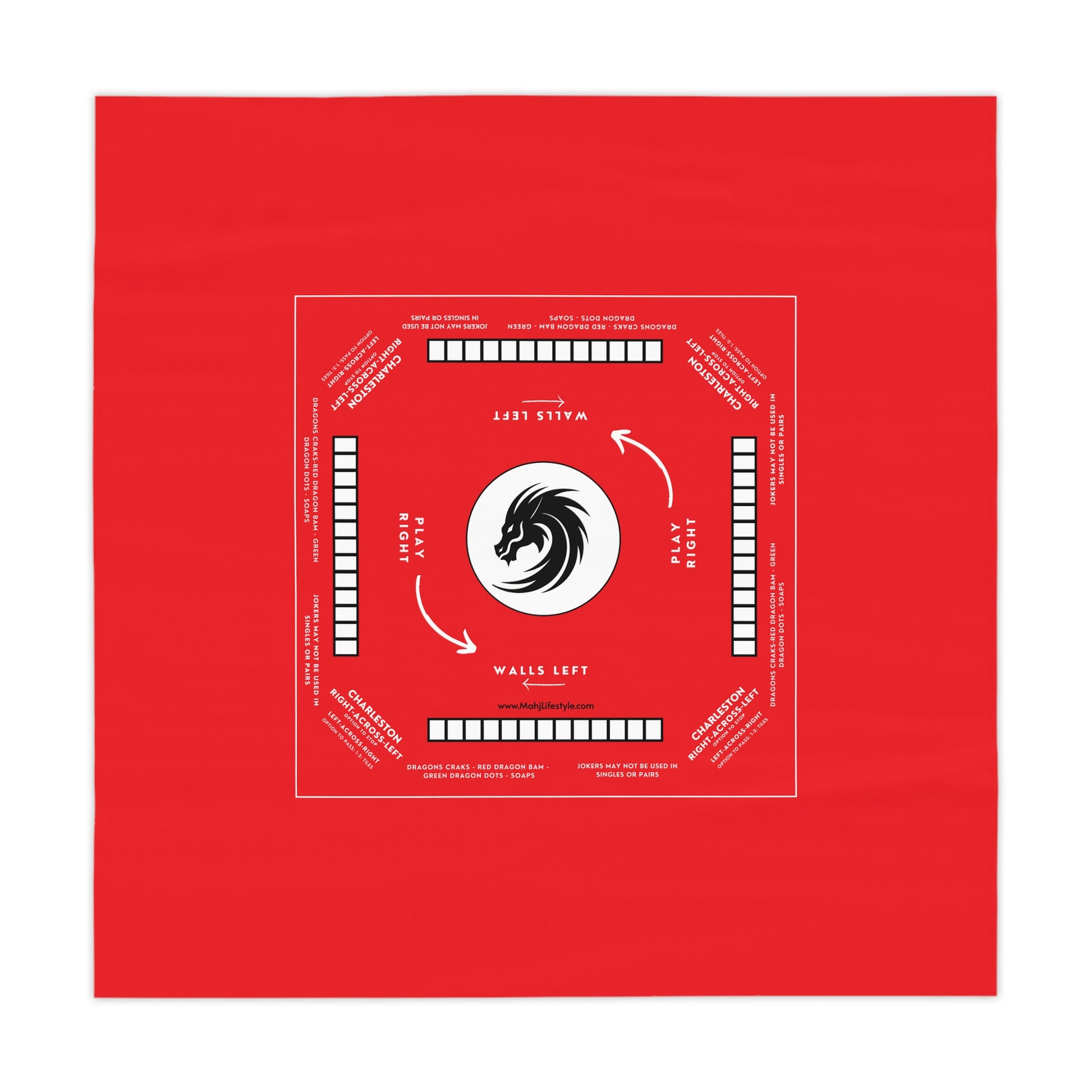 Bright Red with Logo