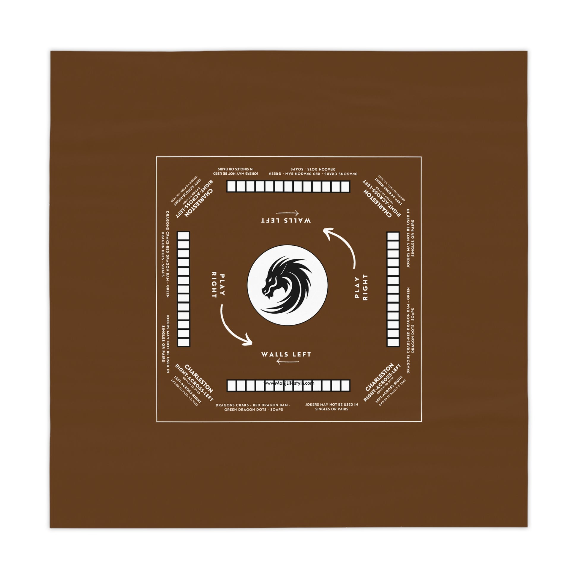 Dark Brown with Logo