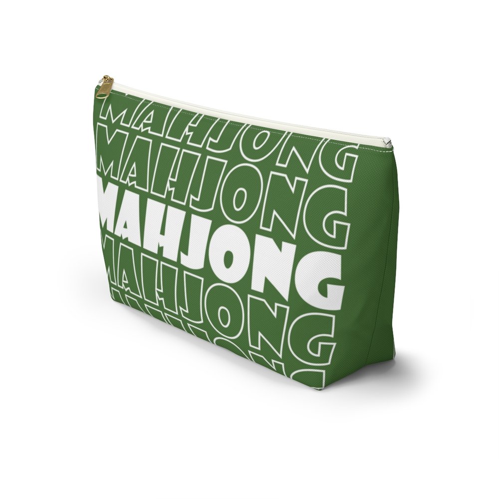 Green Mahjong Pouch
