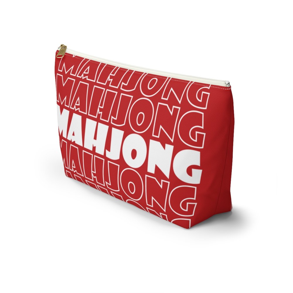 Red Mahjong Pouch