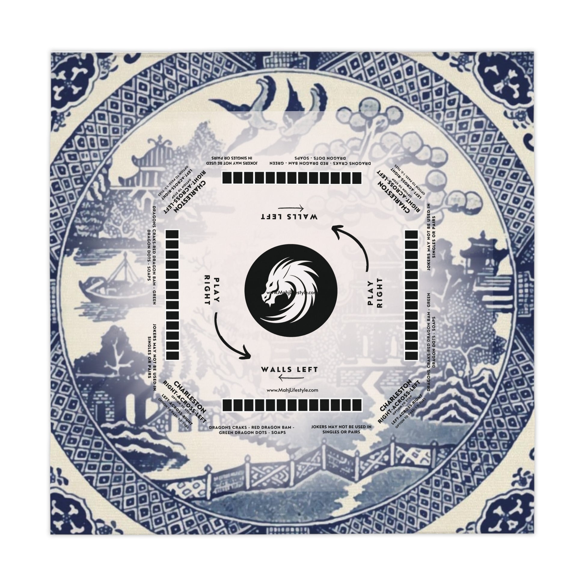 Blue and White Chinoiserie