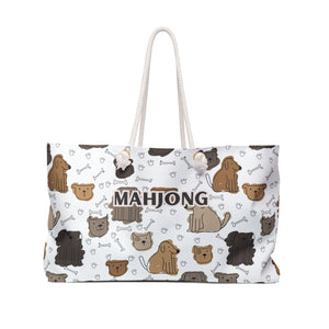 Puppy Dog Mahjong Tote for Everyday Essentials