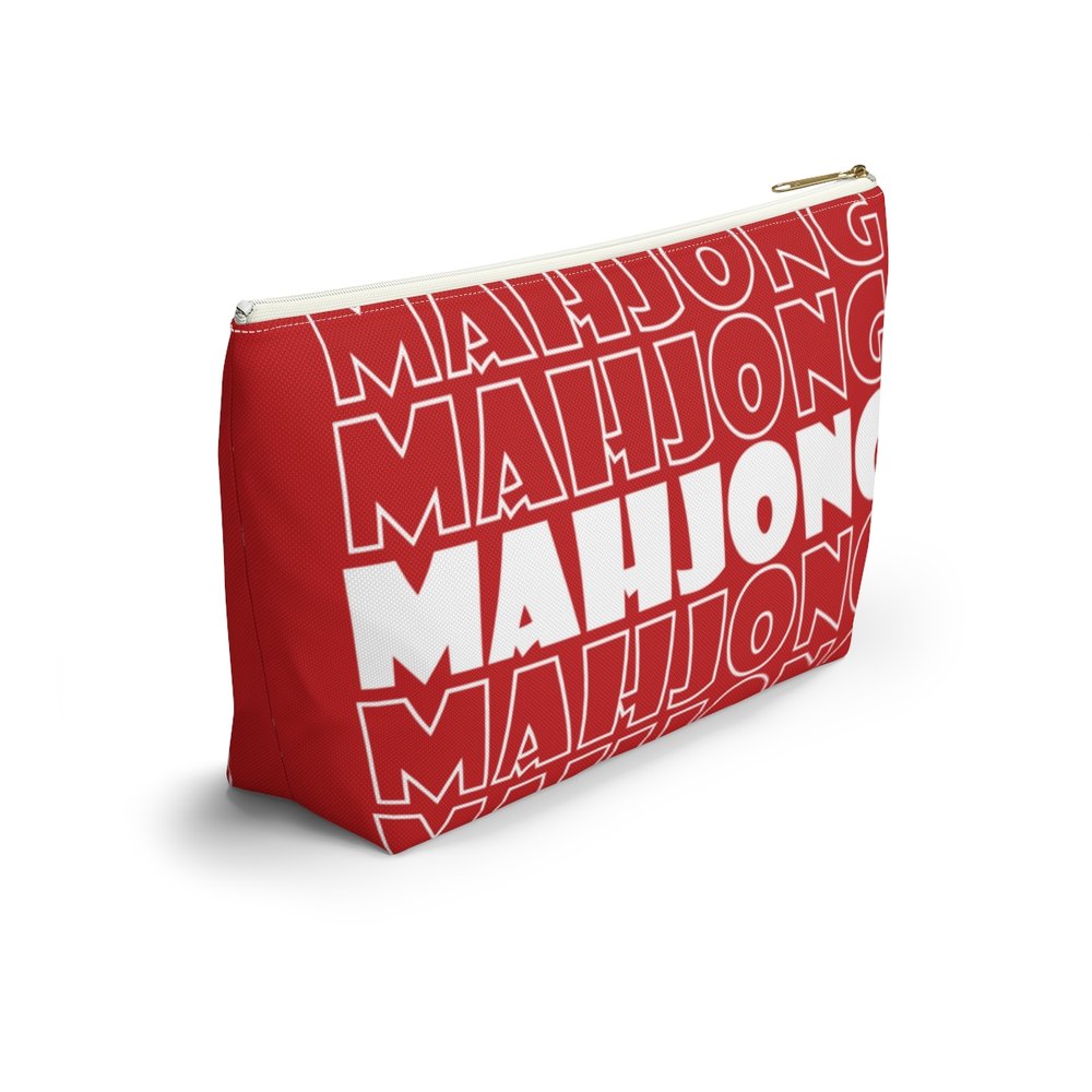 Red Mahjong Pouch