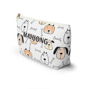 Cute and Fun Puppy Dog Mahjong Pouch for Easy Storage