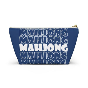 Blue Mahjong Pouch
