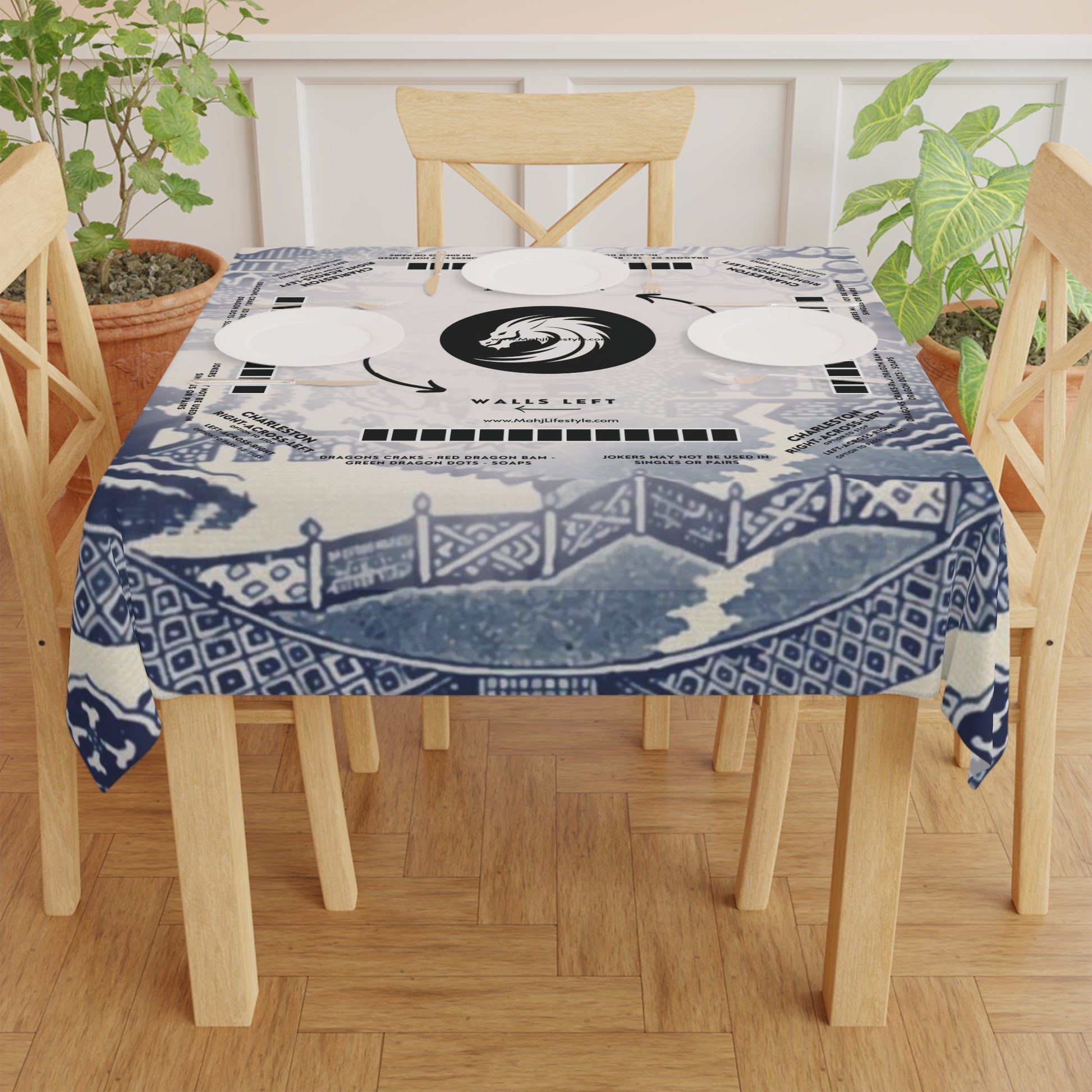 Blue and White Chinoiserie