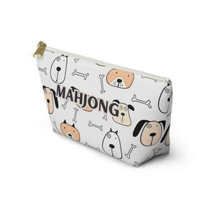 Cute and Fun Puppy Dog Mahjong Pouch for Easy Storage