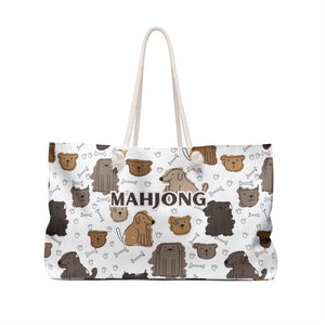 Puppy Dog Mahjong Tote for Everyday Essentials