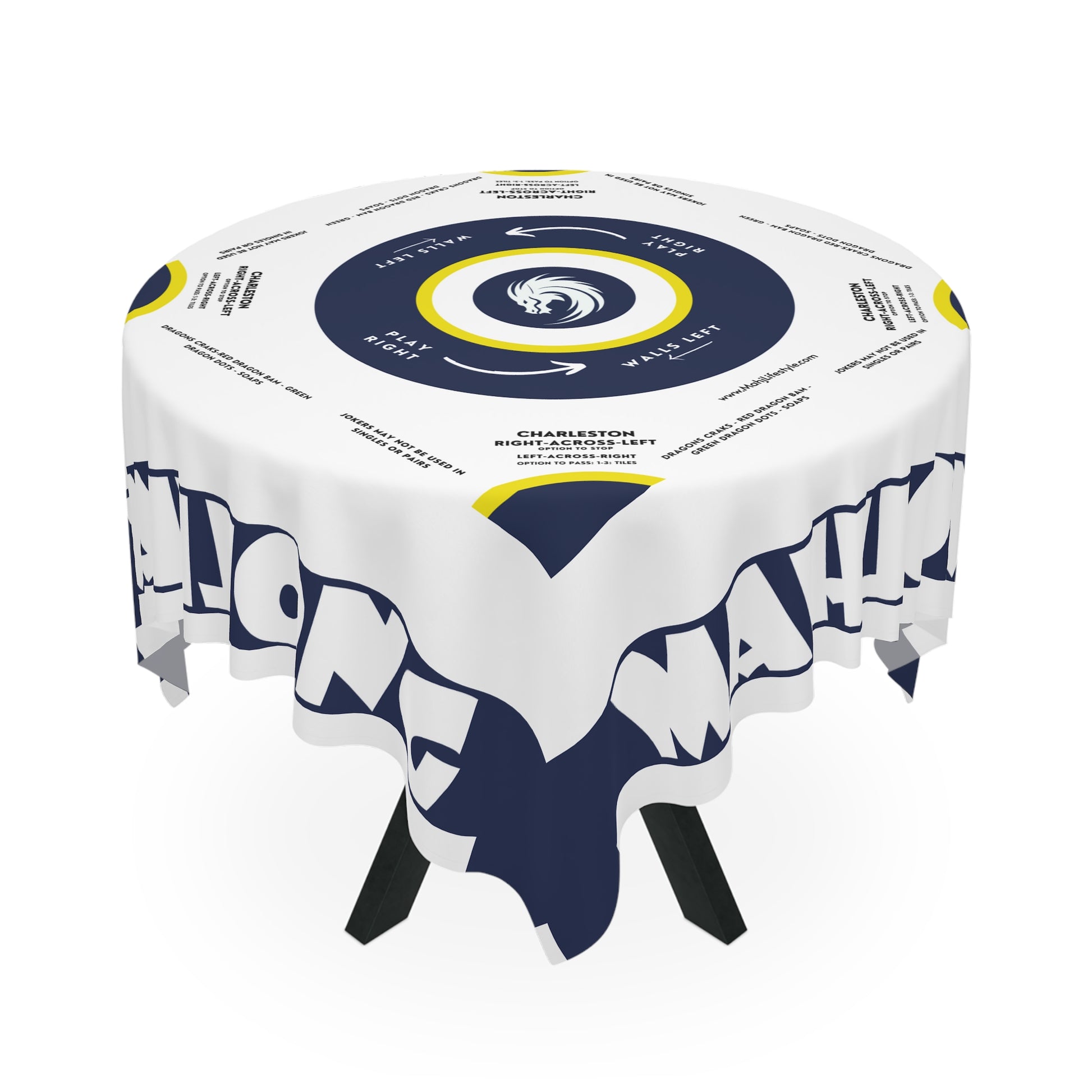 White/Blue Mahjong