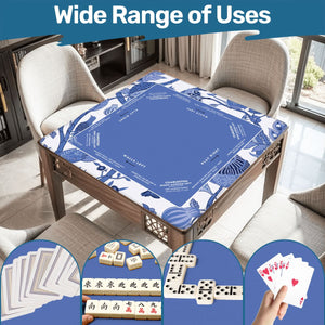 Blue Butterfly Mat 31.5x 31.5 - Smooth Surface for Great Game Night Experiences