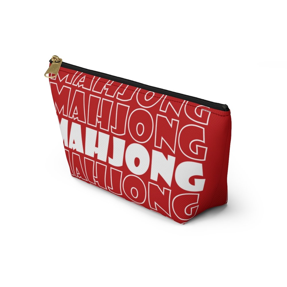 Red Mahjong Pouch