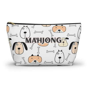 Cute and Fun Puppy Dog Mahjong Pouch for Easy Storage