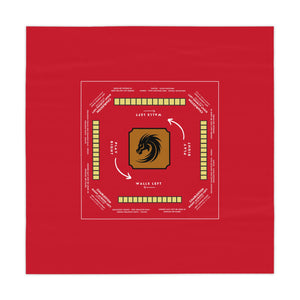 Red with Gold Logo
