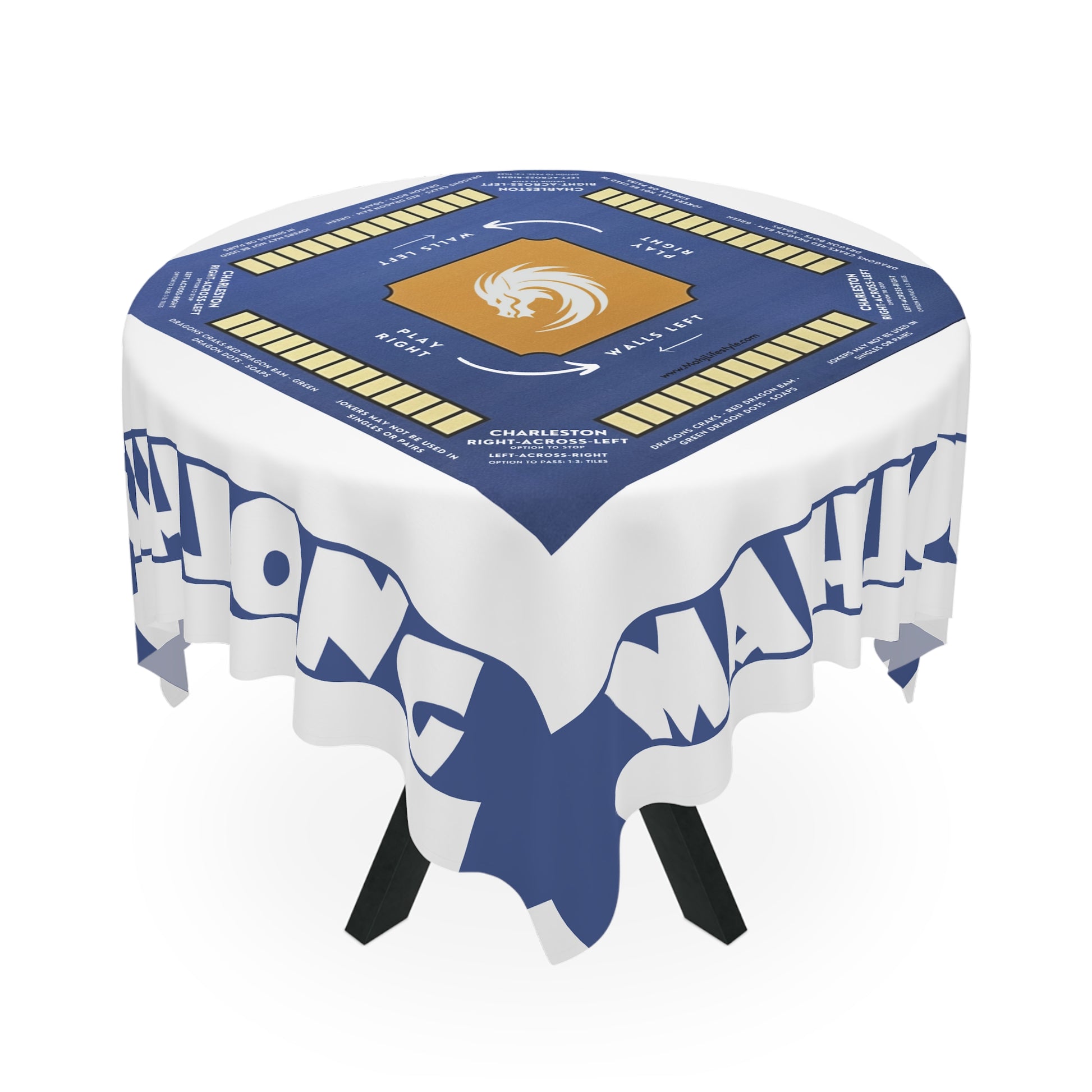 White/Blue Mahjong