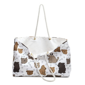 Puppy Dog Mahjong Tote for Everyday Essentials