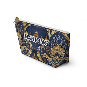 Hints of Gold Kaleidoscopic Mahjong Pouch