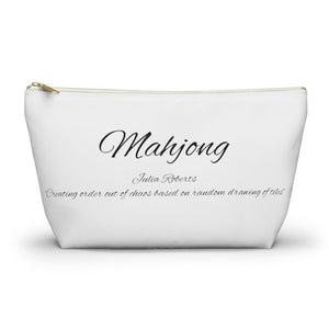 White Mahjong Pouch