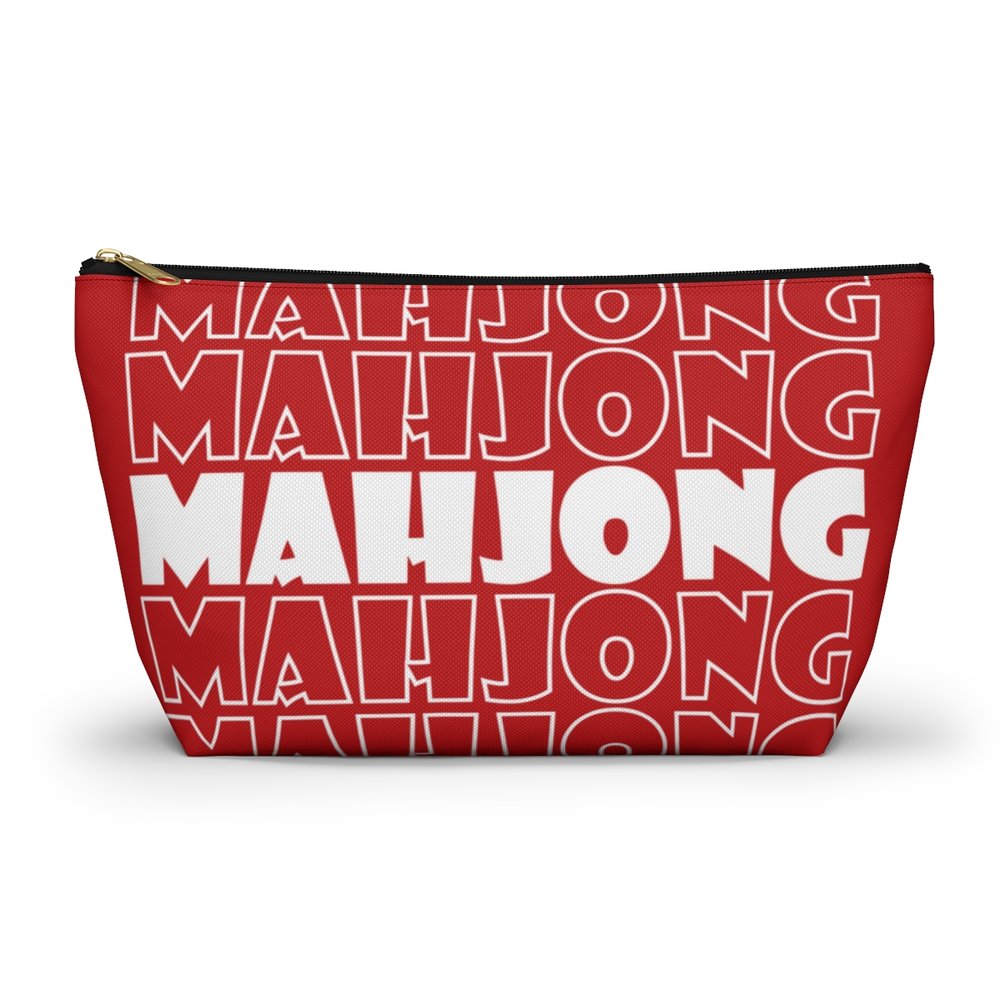 Red Mahjong Pouch