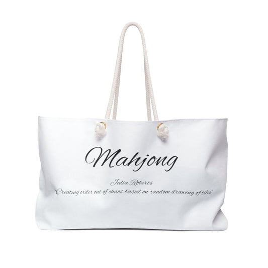 Stylish Mahjong Tote Bag