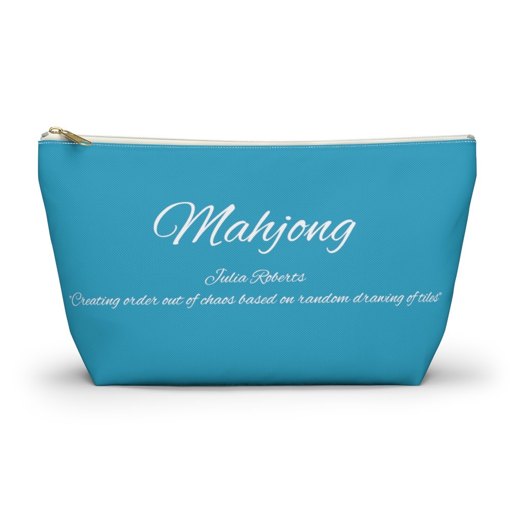 Blue Accessory Pouch