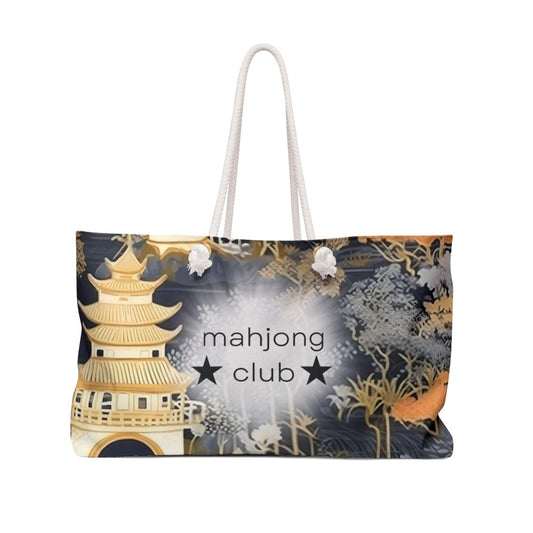 Stylish Mahjong Tote Bag