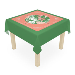 Watermelon Floral Mahjong Tablecloth - Perfect for Mahjong Players, Teams, and Enthusiasts