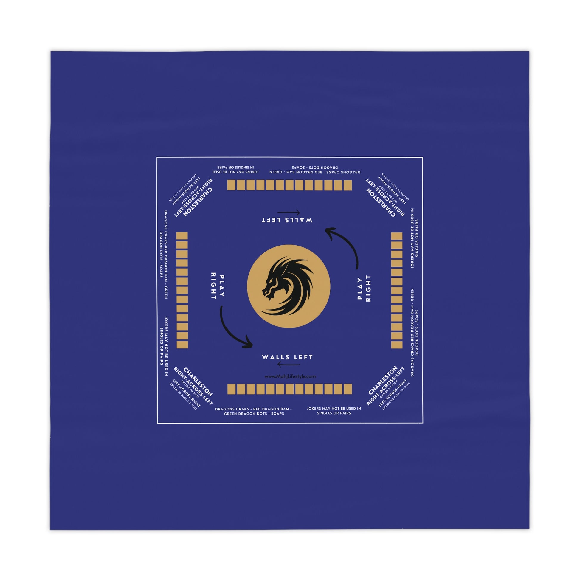 Blue with Gold Logo