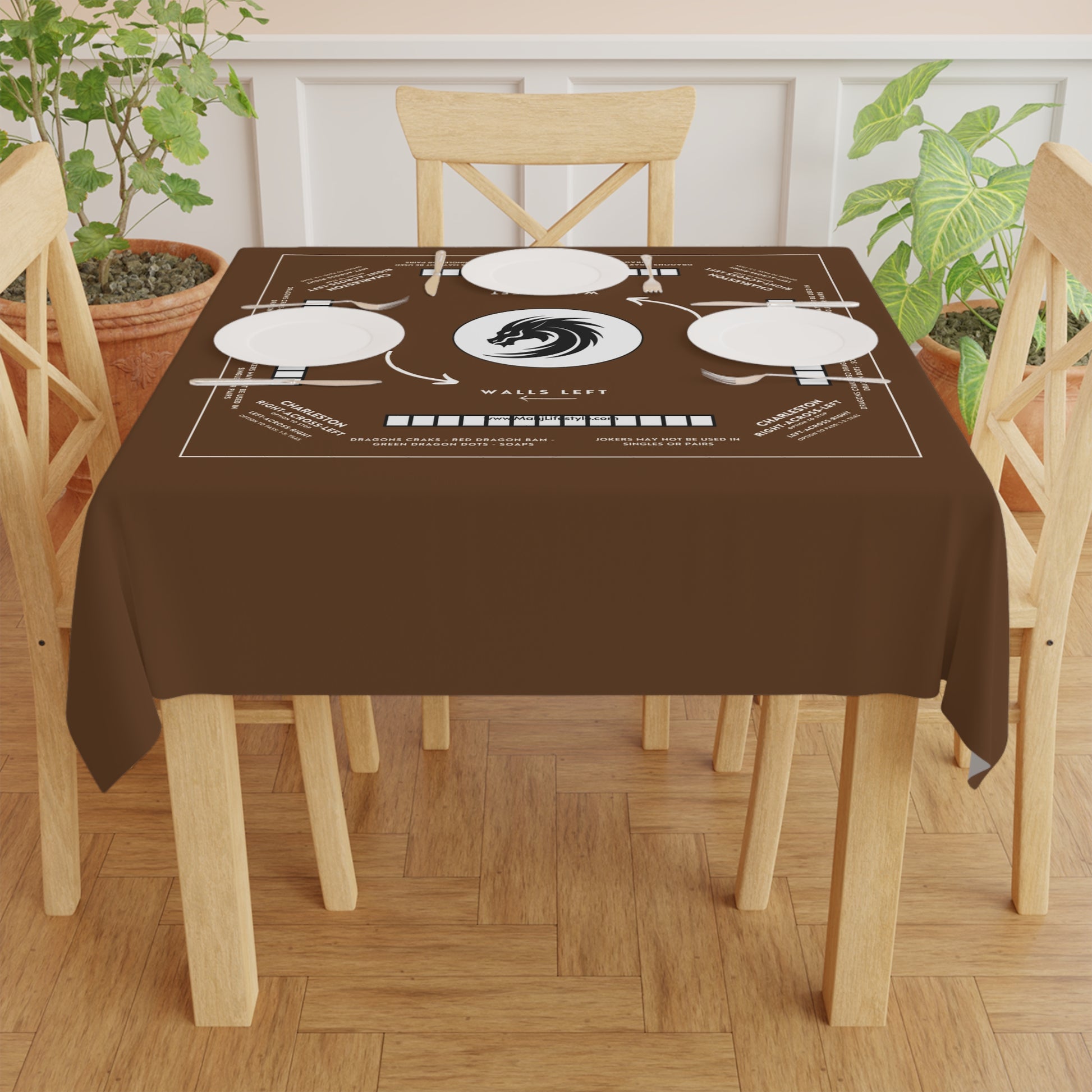 Dark Brown with Logo