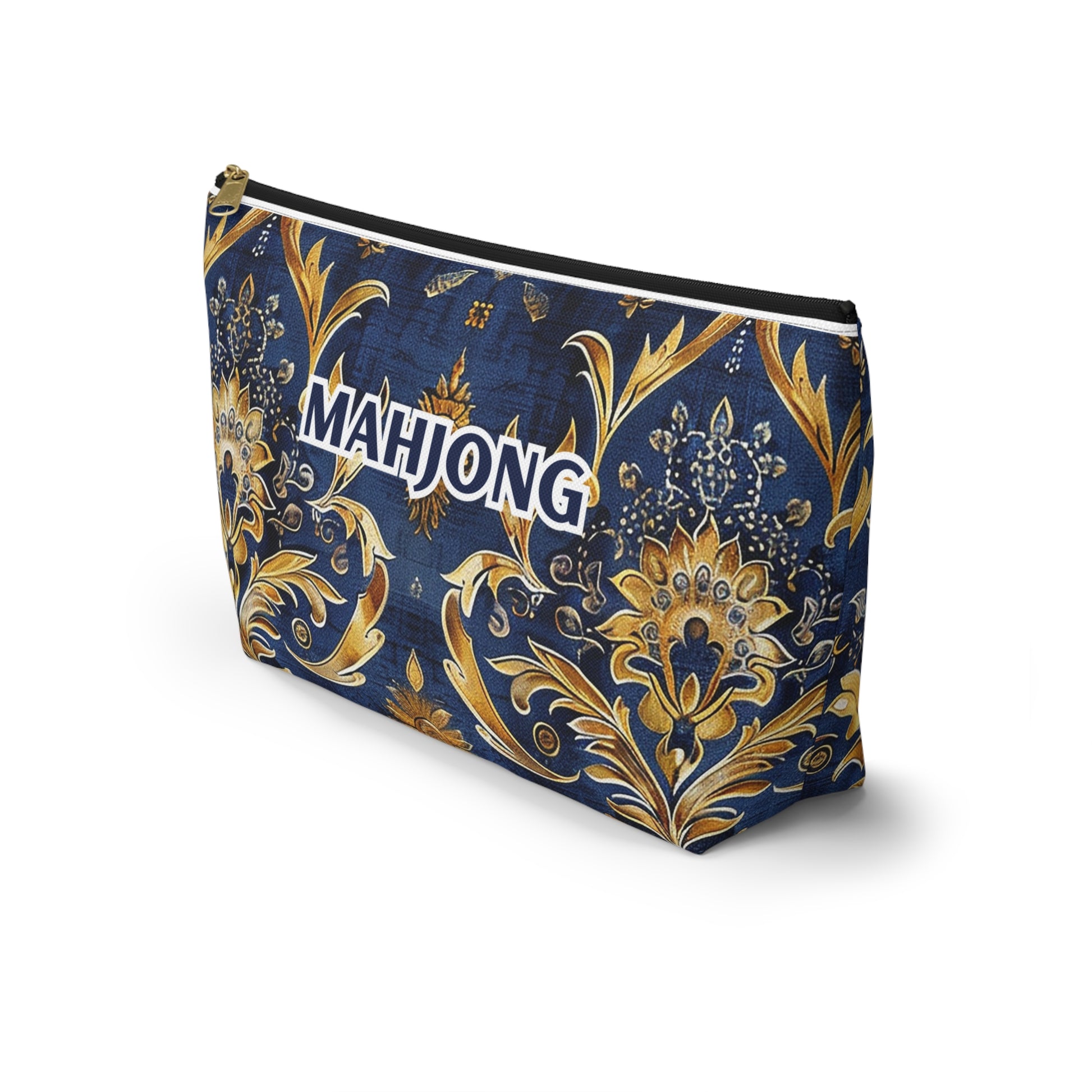 Hints of Gold Kaleidoscopic Mahjong Pouch