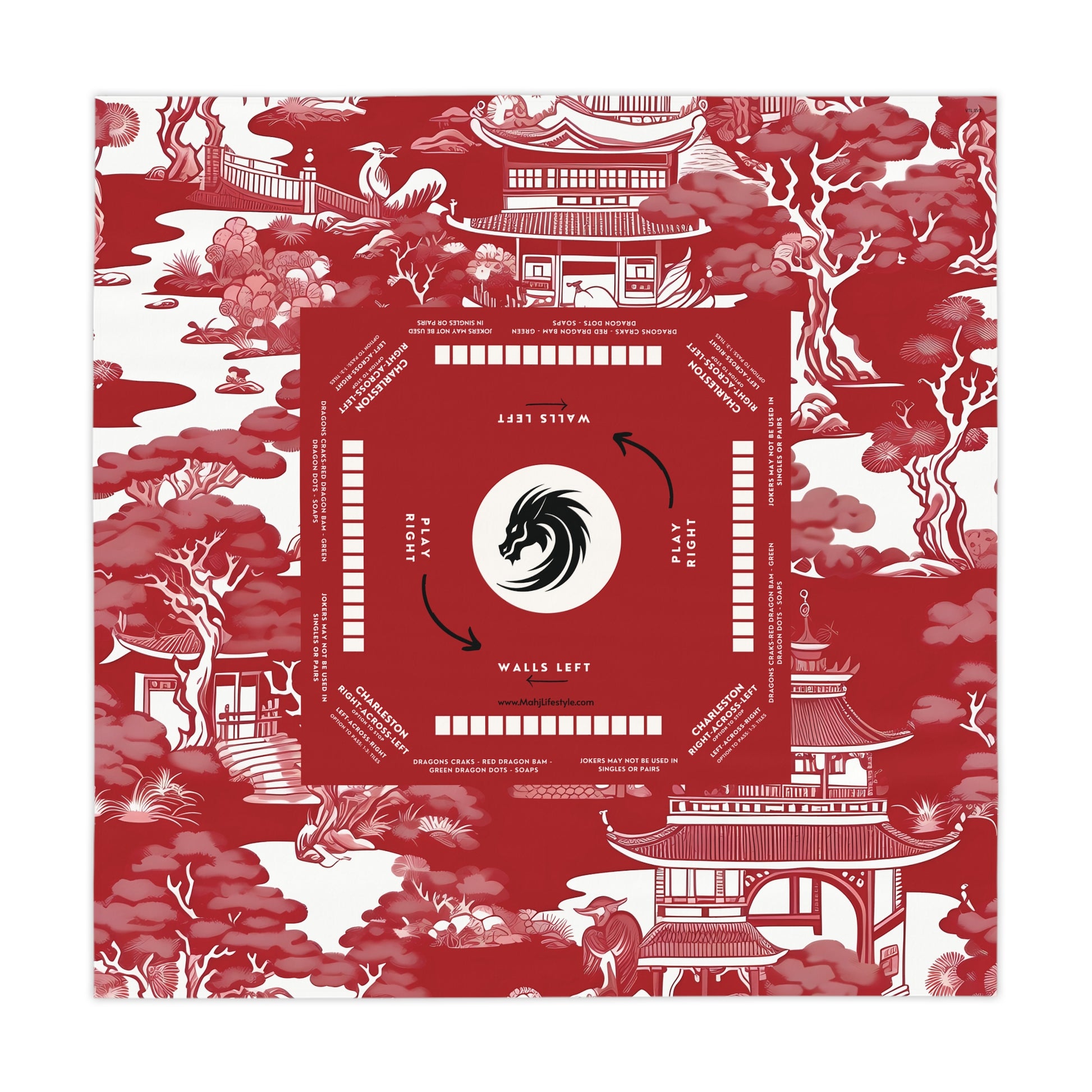 Red Chinoiserie Design