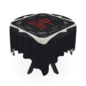 Premium Mahjong Tablecloth with Sleek Design and Instructions - Perfect for Mahjong Enthusiasts