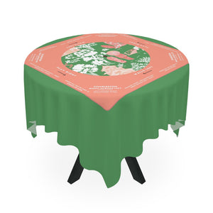Watermelon Floral Mahjong Tablecloth - Perfect for Mahjong Players, Teams, and Enthusiasts