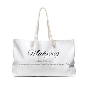 Stylish Mahjong Tote Bag