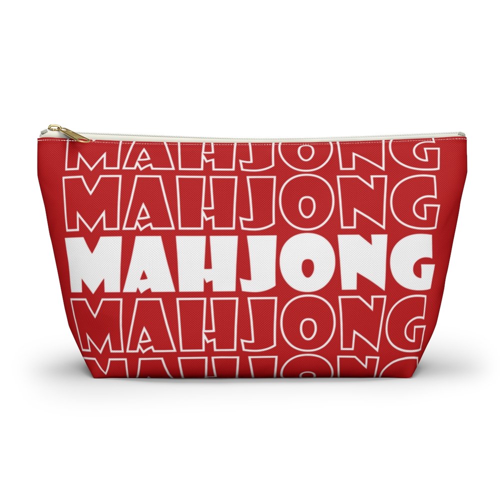 Red Mahjong Pouch