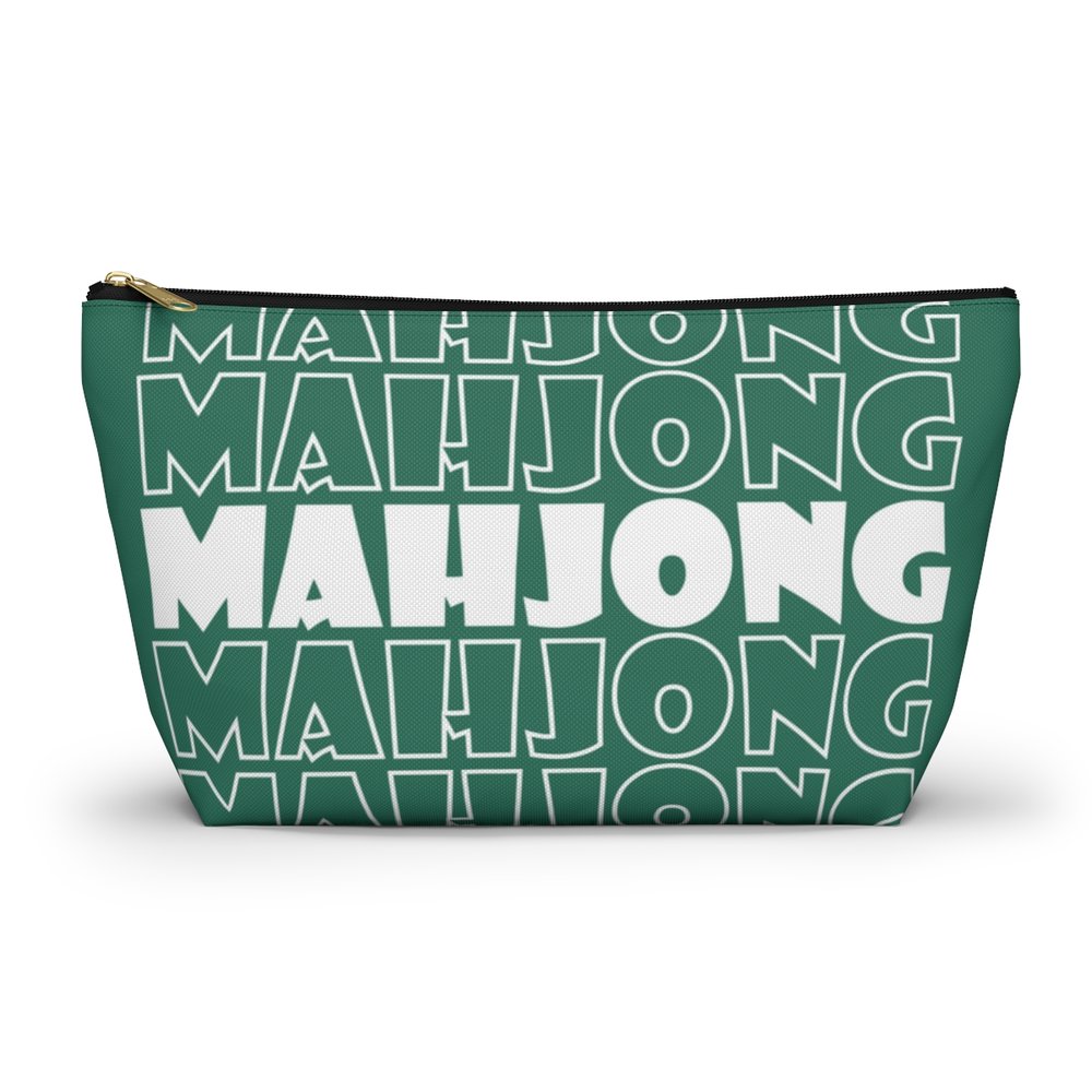 Green Mahjong Pouch