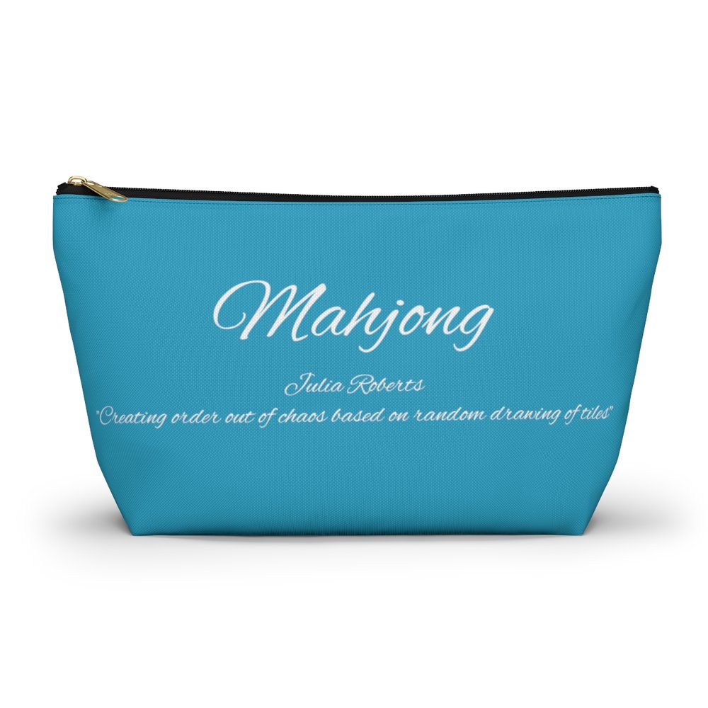 Blue Accessory Pouch