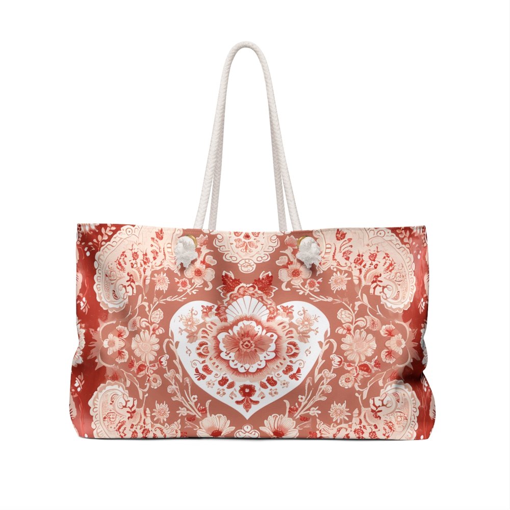Pink Dainty Weekender Bag