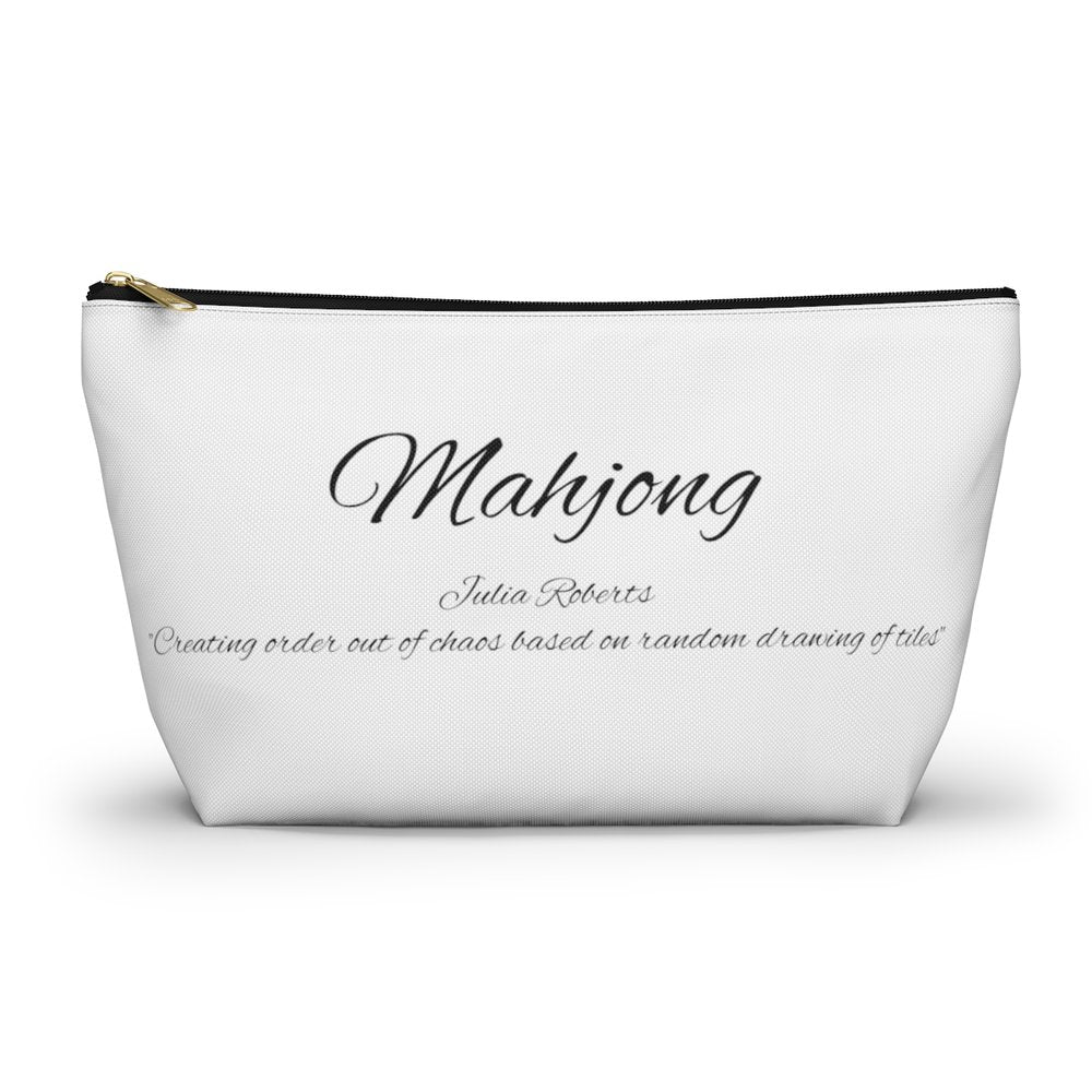 White Mahjong Pouch