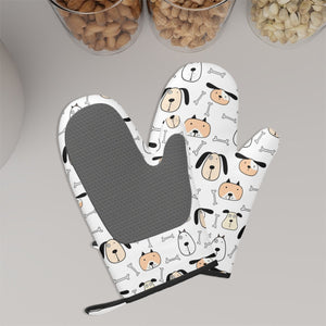 Silicone Oven Mitts Heat Resistant Set