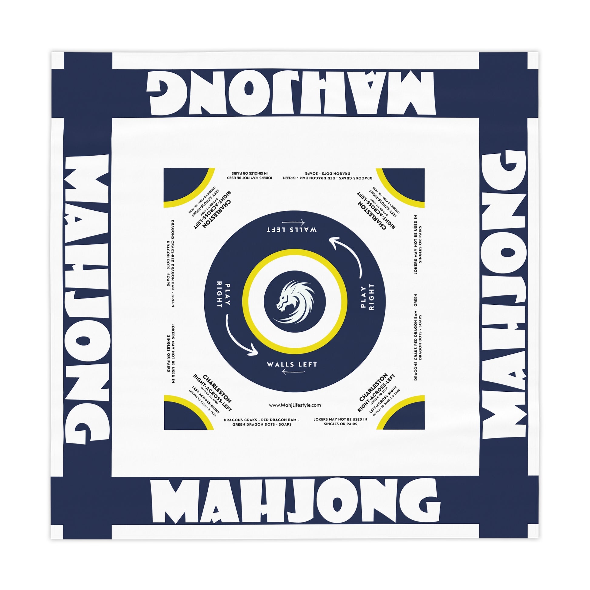 White/Blue Mahjong