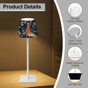 Rechargeable Asian-Inspired Accent Lamp