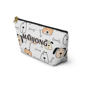 Cute and Fun Puppy Dog Mahjong Pouch for Easy Storage
