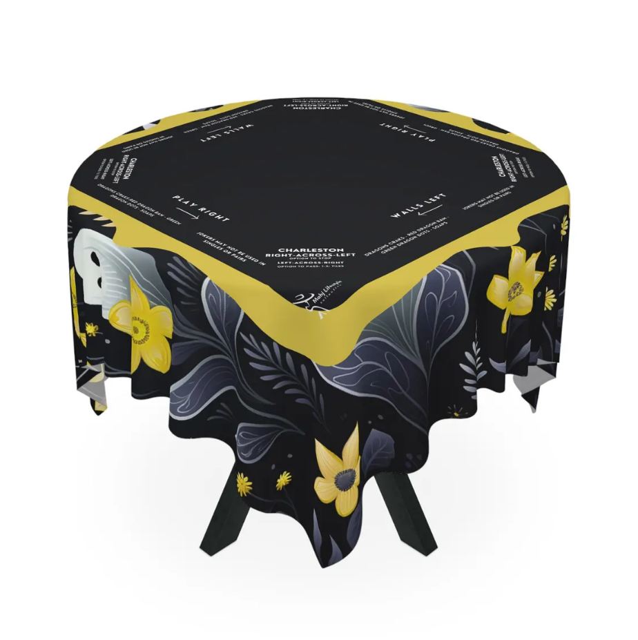 Halloween Themed Mahjong Tablecloth - Perfect for Events, Mahjong Games, and Halloween Parties 4