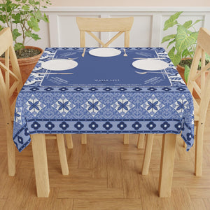 Instructions on tablecloth, easy for beginners that are new to playing Mah jong, Indian Design Mahjong Tablecloth