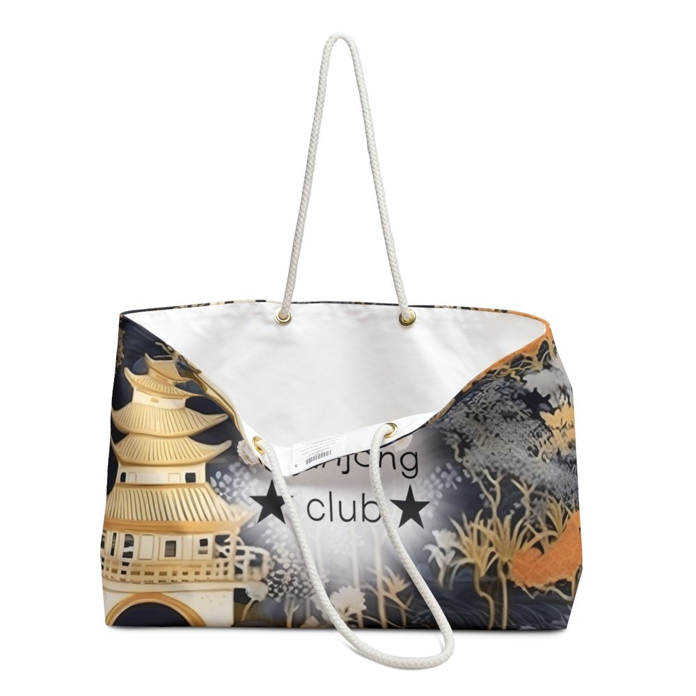 Stylish Mahjong Tote Bag