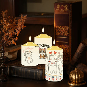 Flameless Candles Lamp Set of 3