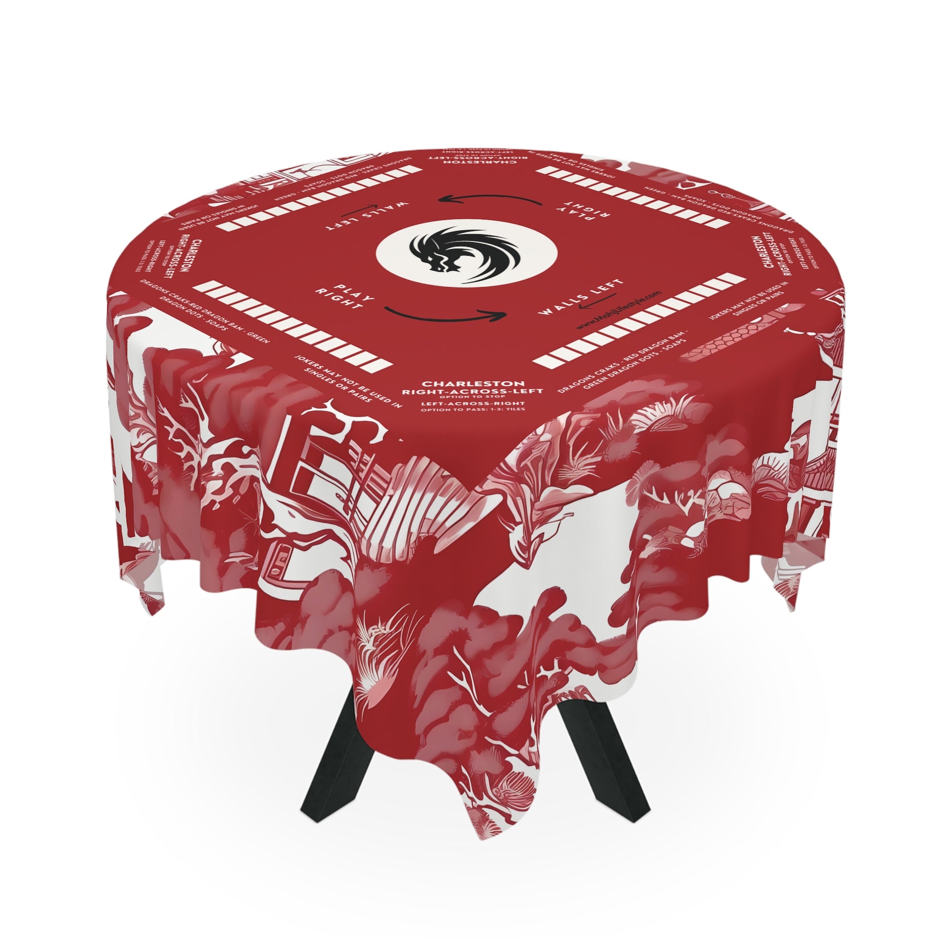 Red Chinoiserie Design
